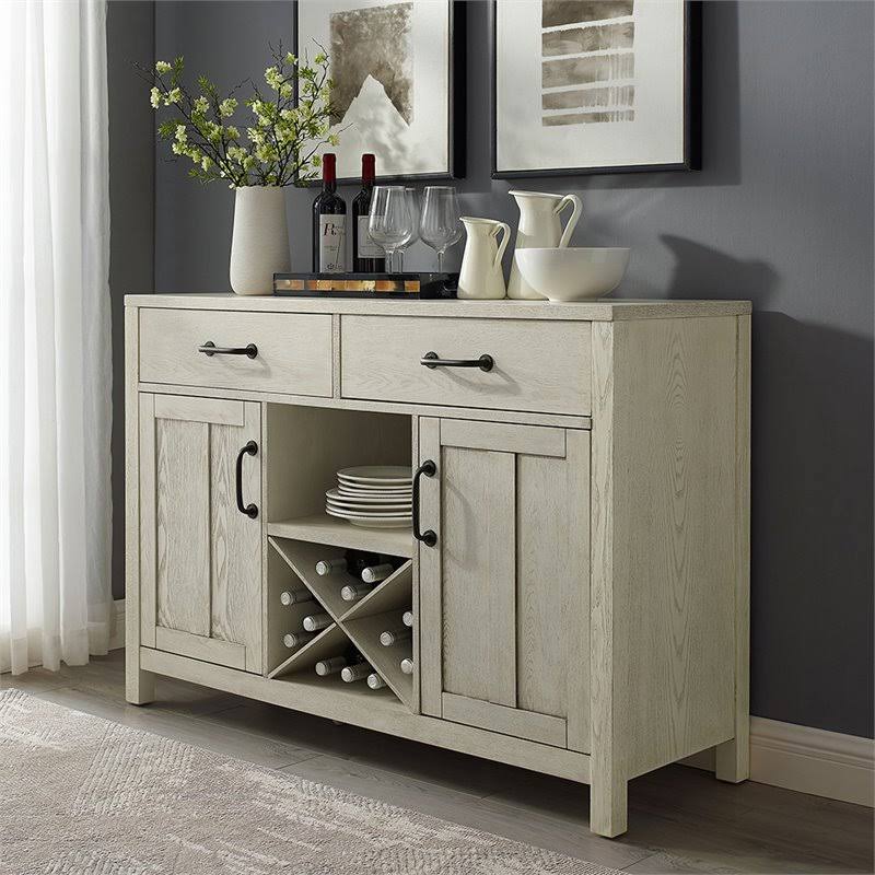 2 Drawer Wine Rack Sideboard T789298