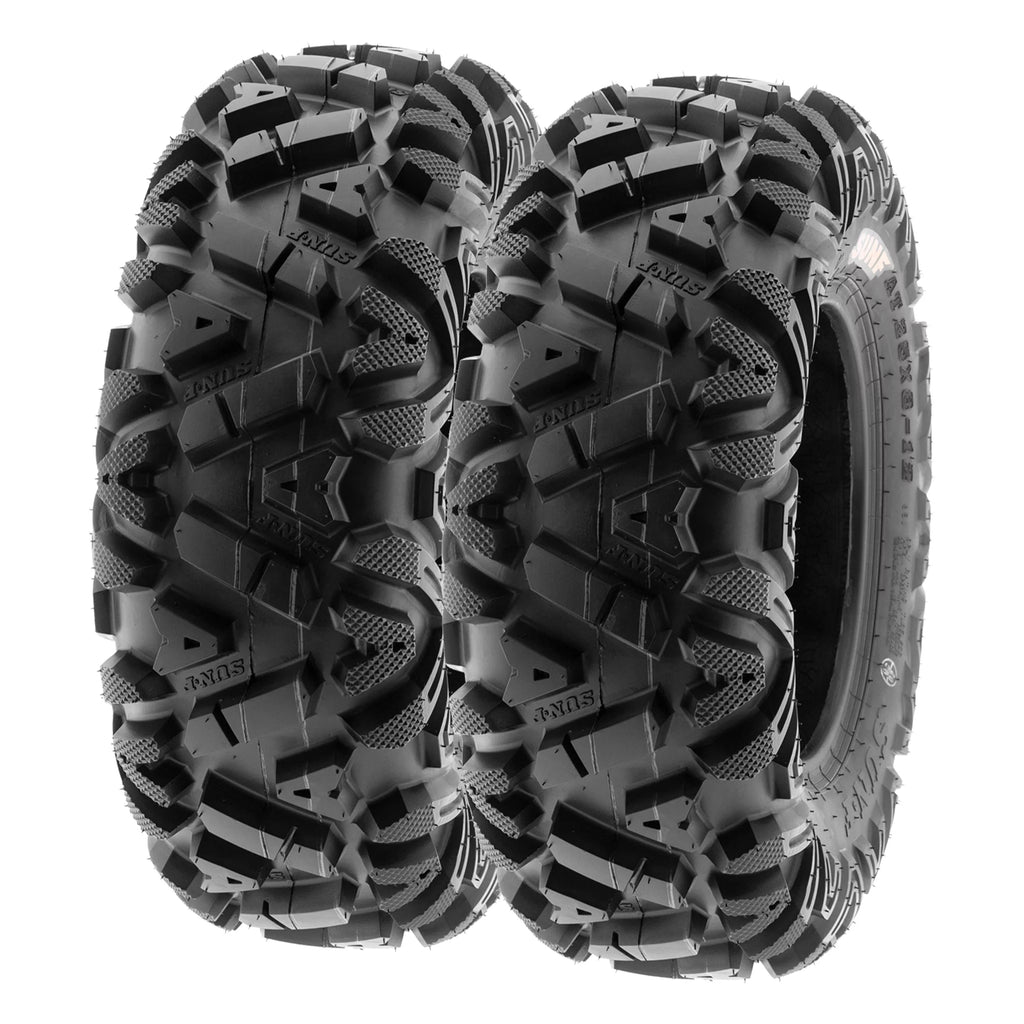 All Terrain ATV UTV Tires 26x8-12 6 PR Pair of 2 I144656