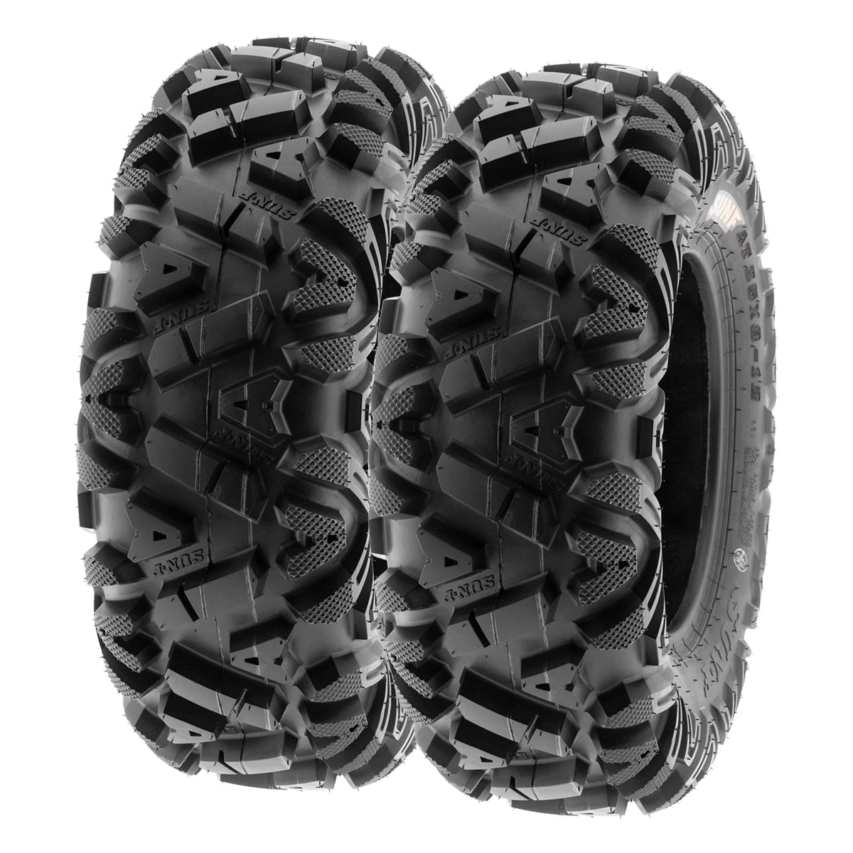All Terrain ATV UTV Tires 26x8-12 6 PR Pair of 2 I144656