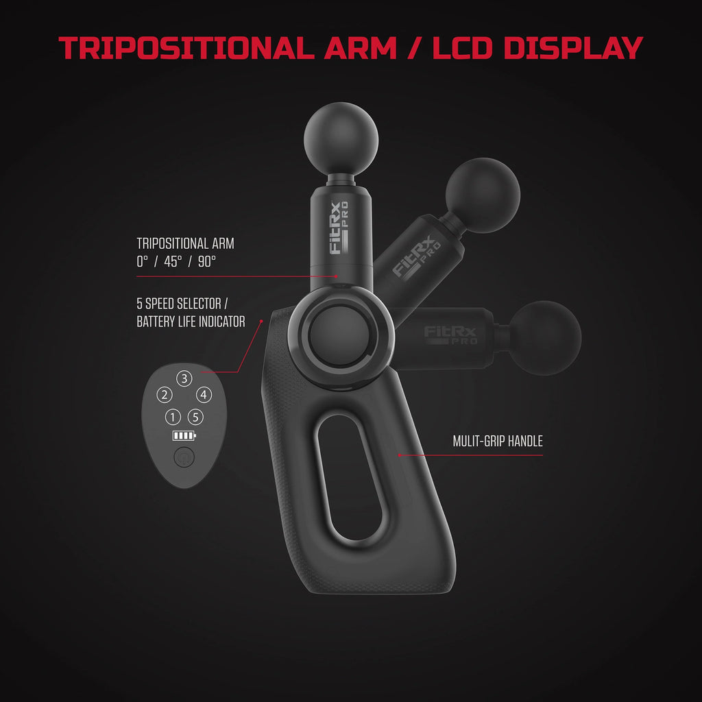 Handheld Percussion Neck and Back Massager T179