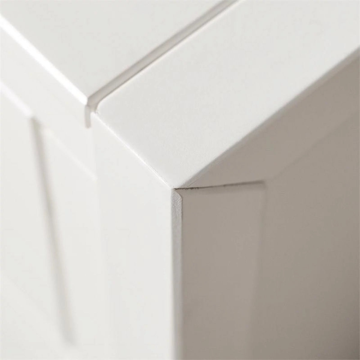 White 6-Drawer Solid Wood Dresser F488445