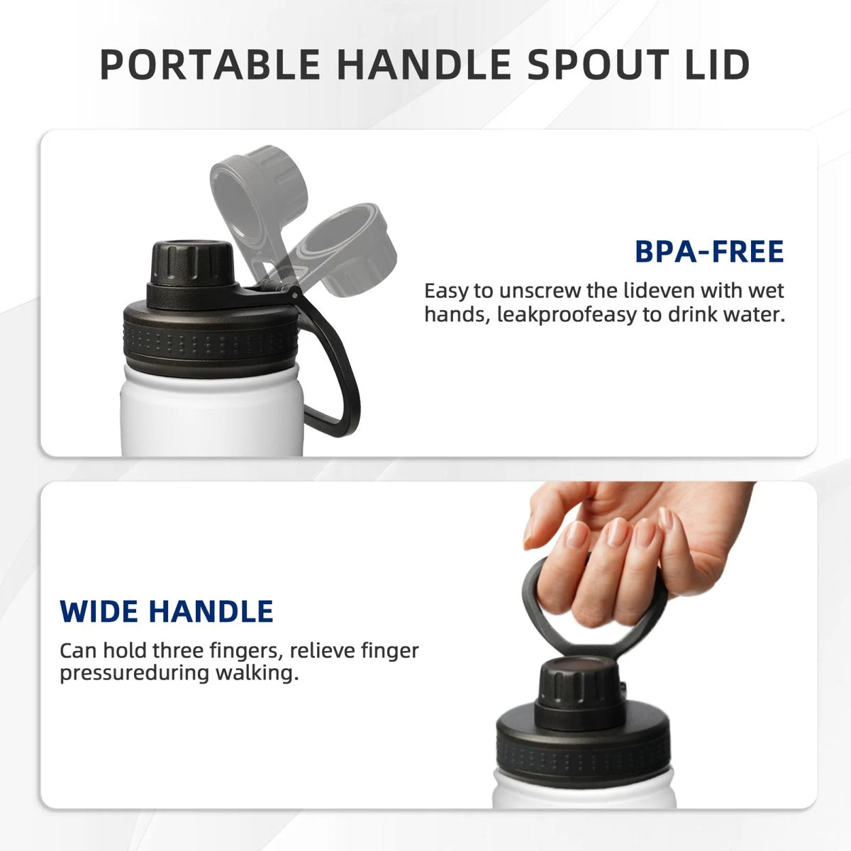 18OZ Stainless Steel Insulated Water Bottle E537