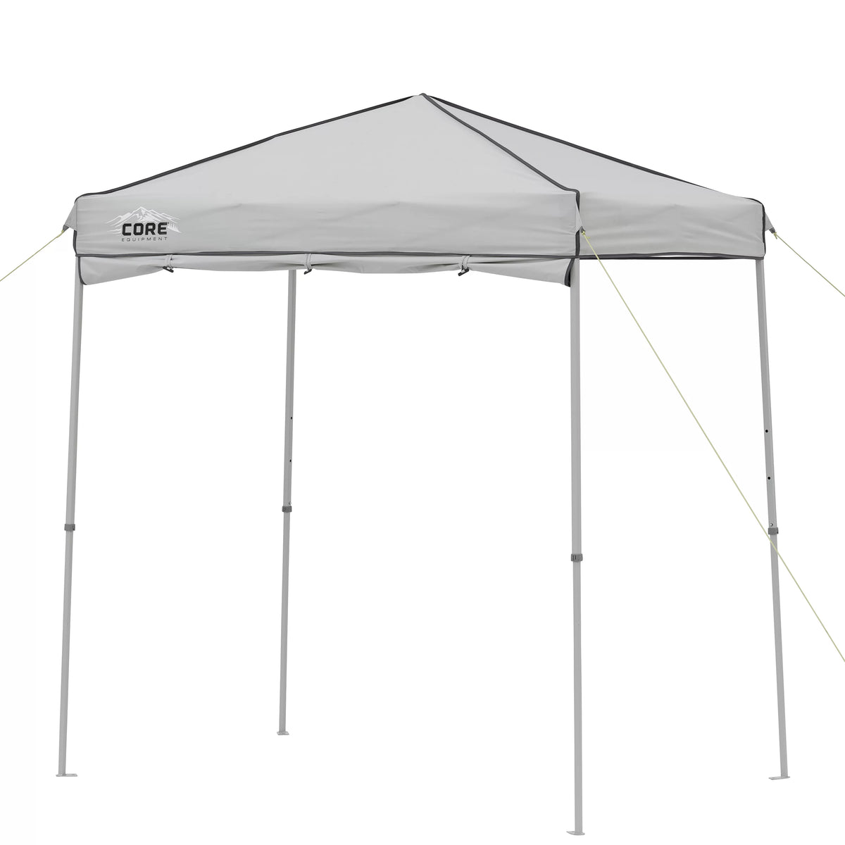 6 x 4 Ft Pop Up Instant Tent Canopy with Half Sun Shade, Gray C47583