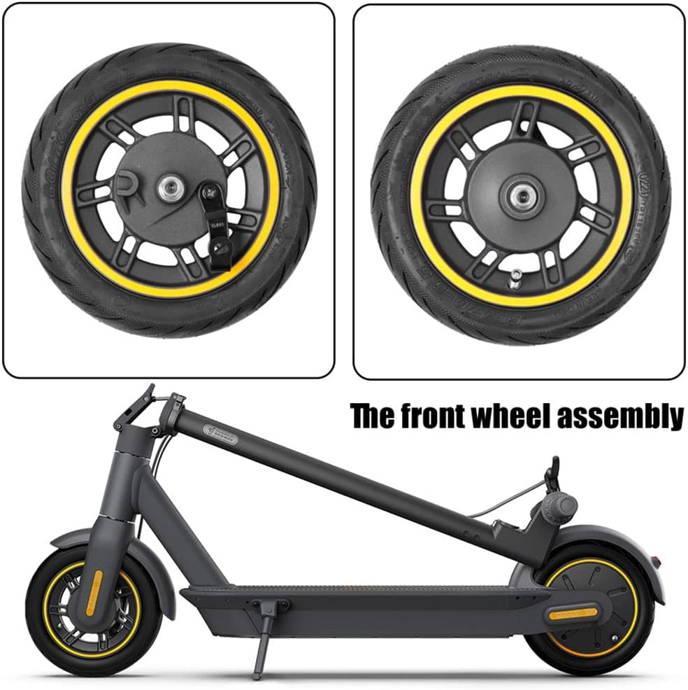 10 Inch 60/70-6.5 Tubeless Tire Front Wheel Assembly Q5567