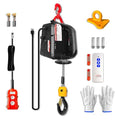 1100lbs Portable Electric Hoist Winch with Wire Remote Control P425