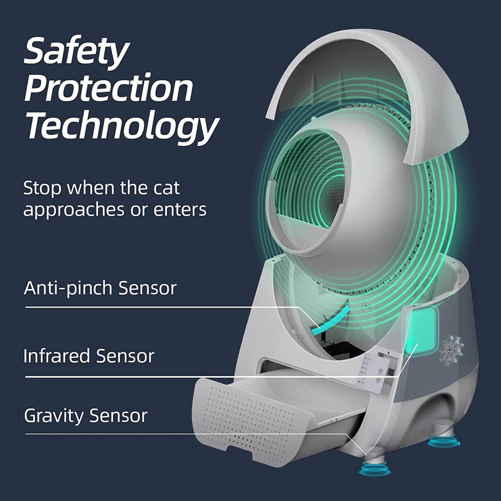 Self-Cleaning Automatic Cat Litter Box Z572