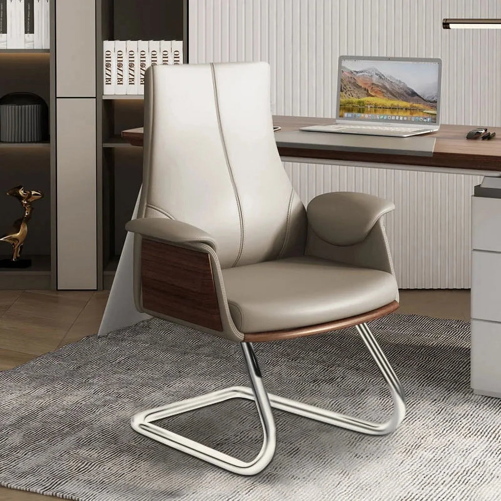 Leather Office Chair Ergonomic Arm Chair T431531