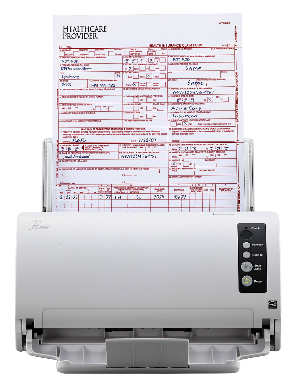 fi-7030 Scanner H9218