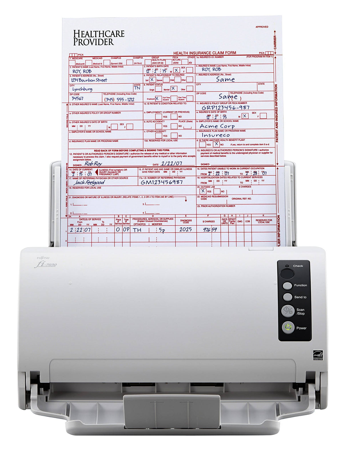 fi-7030 Scanner H9218