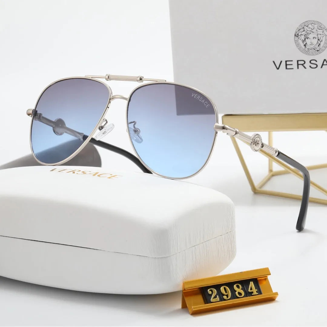 Oval Double Bridge Polarized Sunglasses M347682