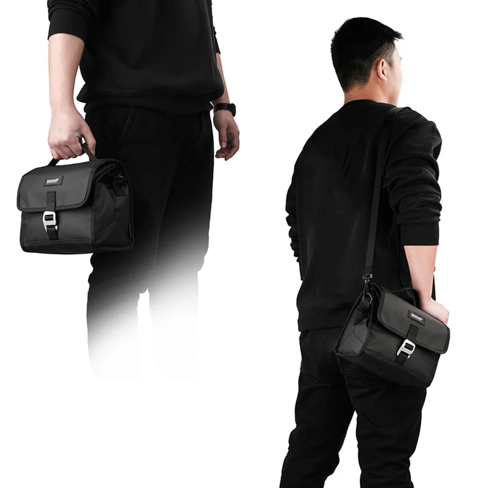 Folding Bike Handlebar Bag with Rain Cover J735