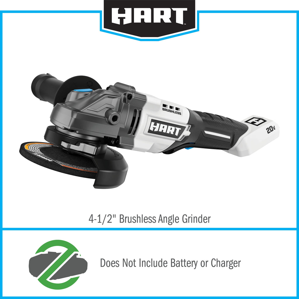 20-Volt Brushless 4-1/2-inch Angle Grinder/Cutoff Tool W331
