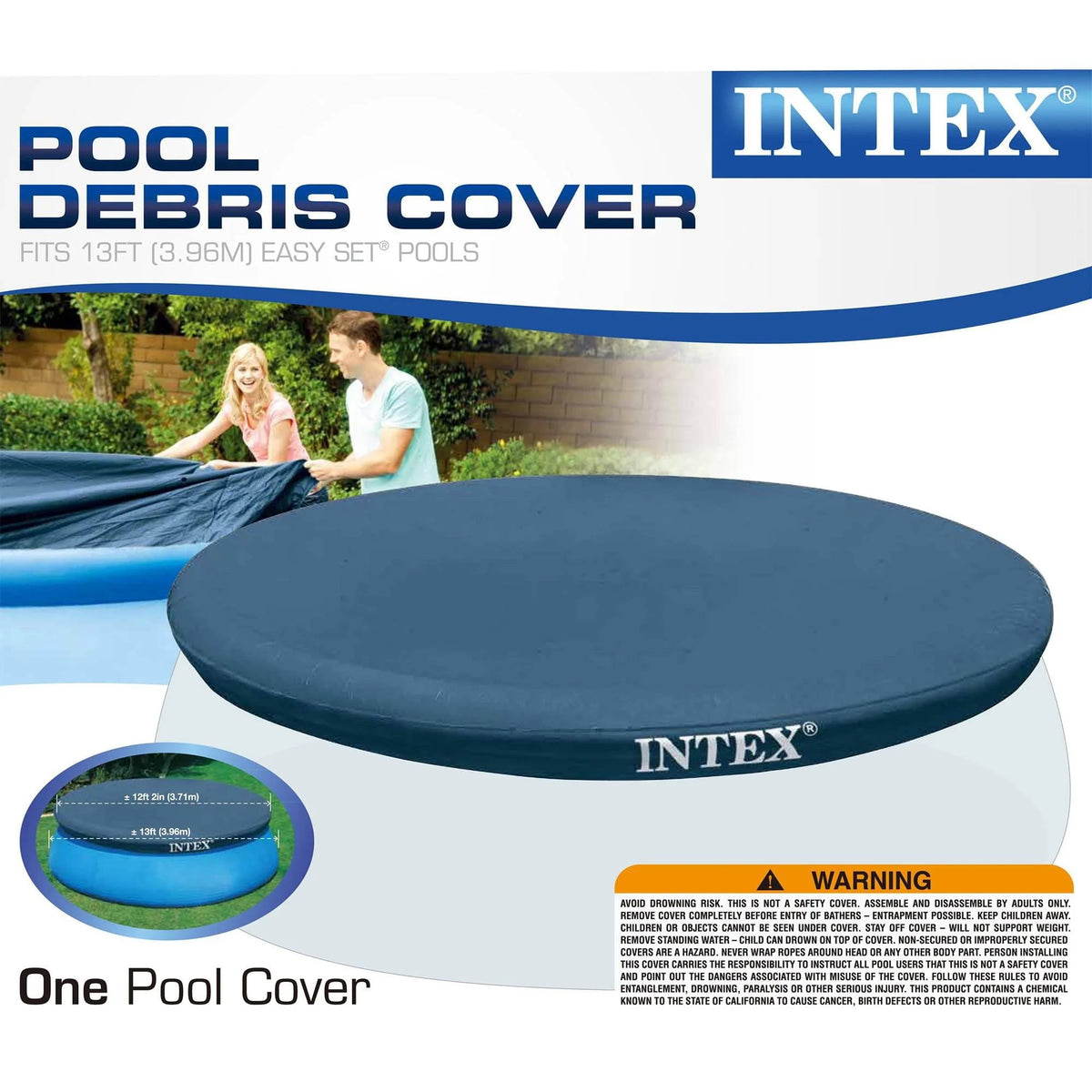 Easy Set Pool with Pump Filter and Cover V843729