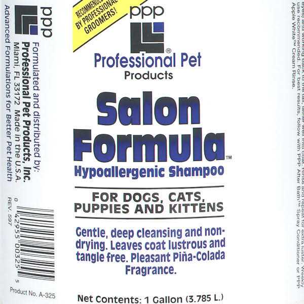 Hypoallergenic Pet Shampoo J284789