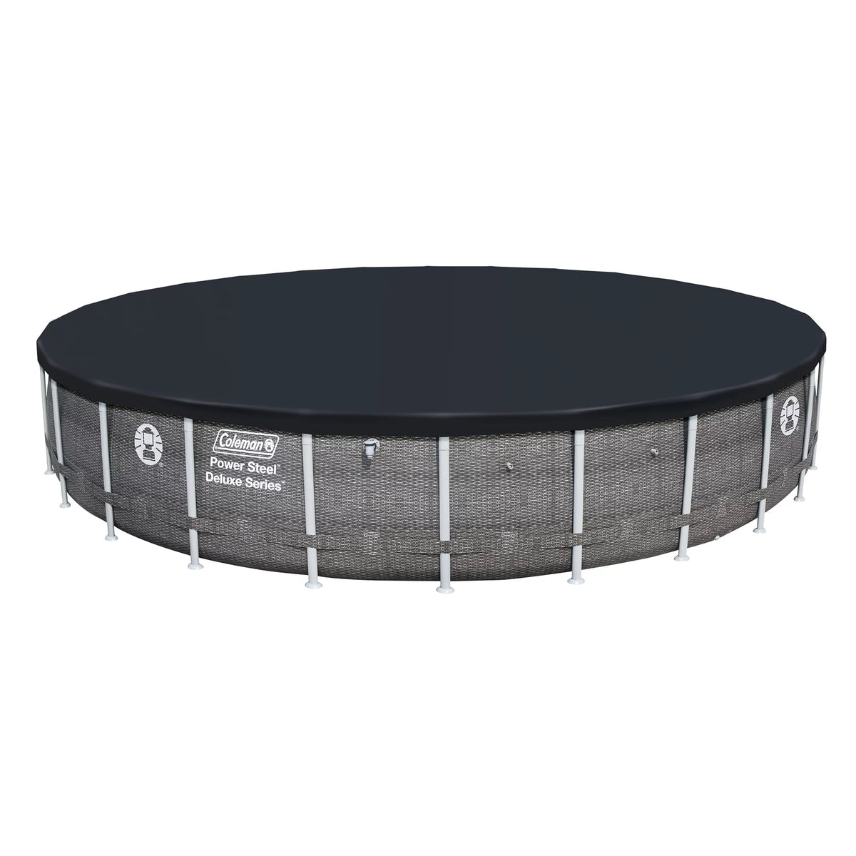 Power Steel Pool Set with Pump, Ladder and Cover O3184