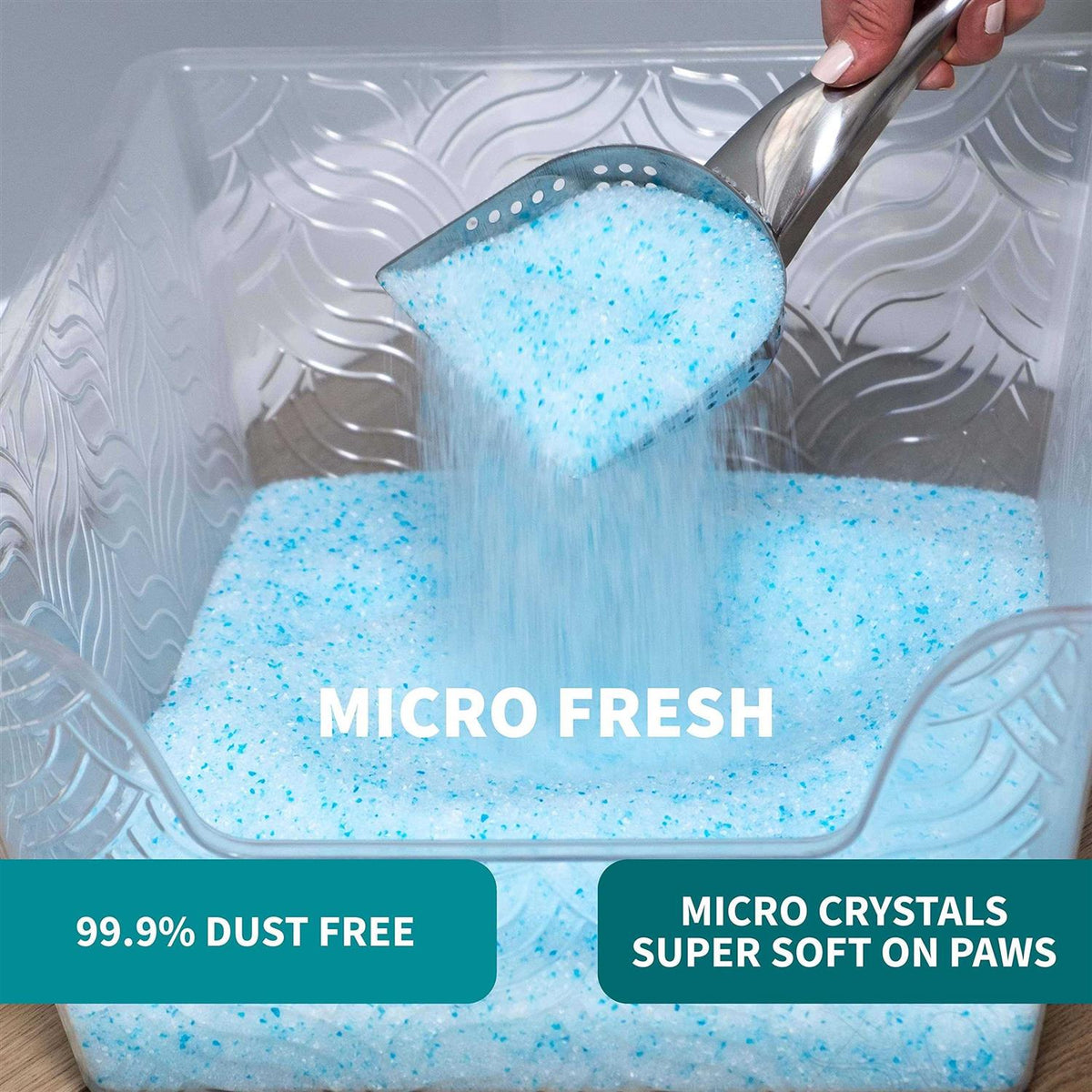 Crystal Cat Litter with Odorbond D969230