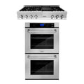 48 in. Stainless Steel Rangetop and 30 in. Double Wall Oven E348590