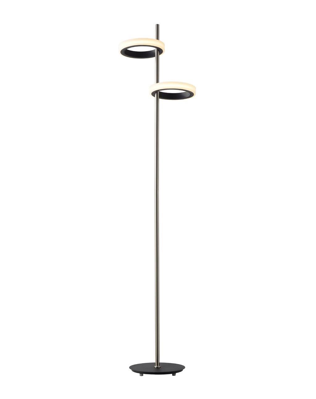 Antique Nickel Floor Lamp Q64723