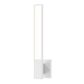 Satin White LED Sconce C447154