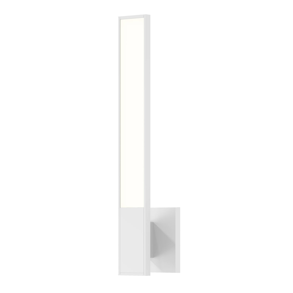 Satin White LED Sconce C447154