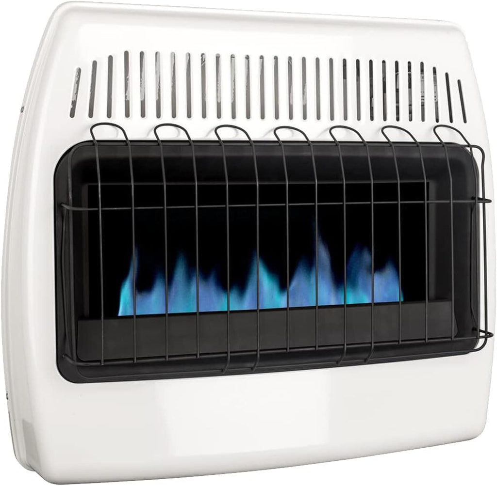 Black Natural Gas Heater with Free Standing Legs N3746