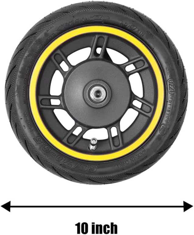 10 Inch 60/70-6.5 Tubeless Tire Front Wheel Assembly Q5567