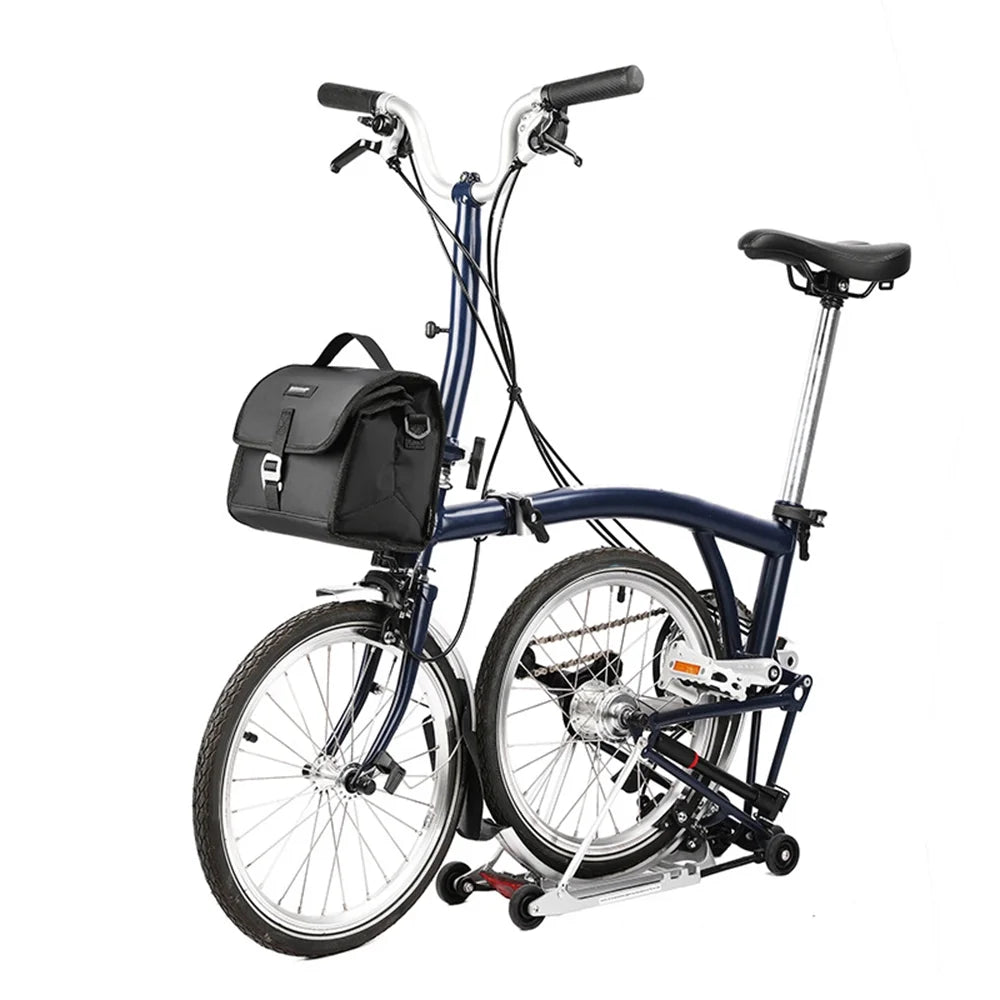 Folding Bike Handlebar Bag with Rain Cover J735