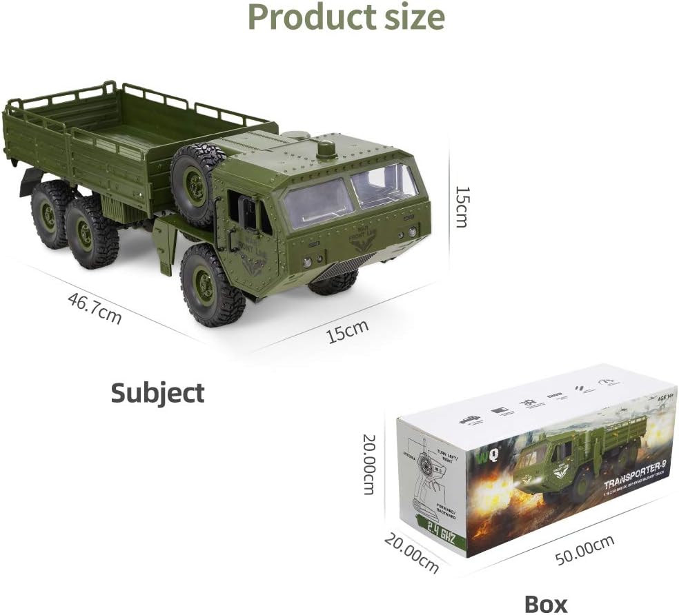 Remote Control 6WD Off-Road Truck M141