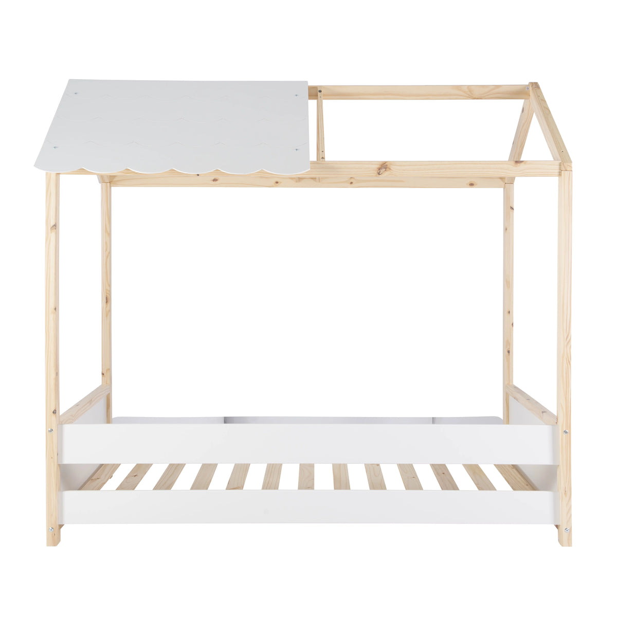 White Twin Kid's Bed V303