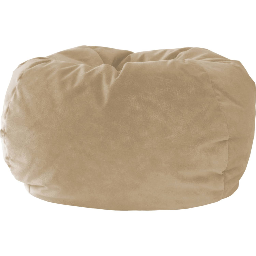 Blue Small Micro Suede Bean Bag Chair J517