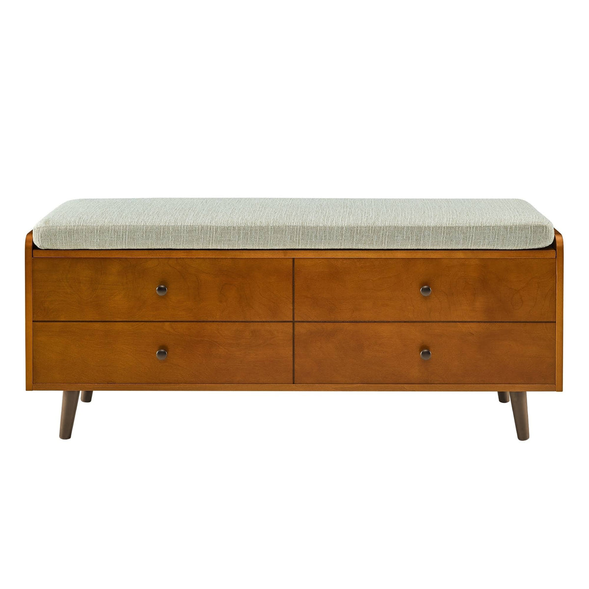Upholstered Storage Bench V115