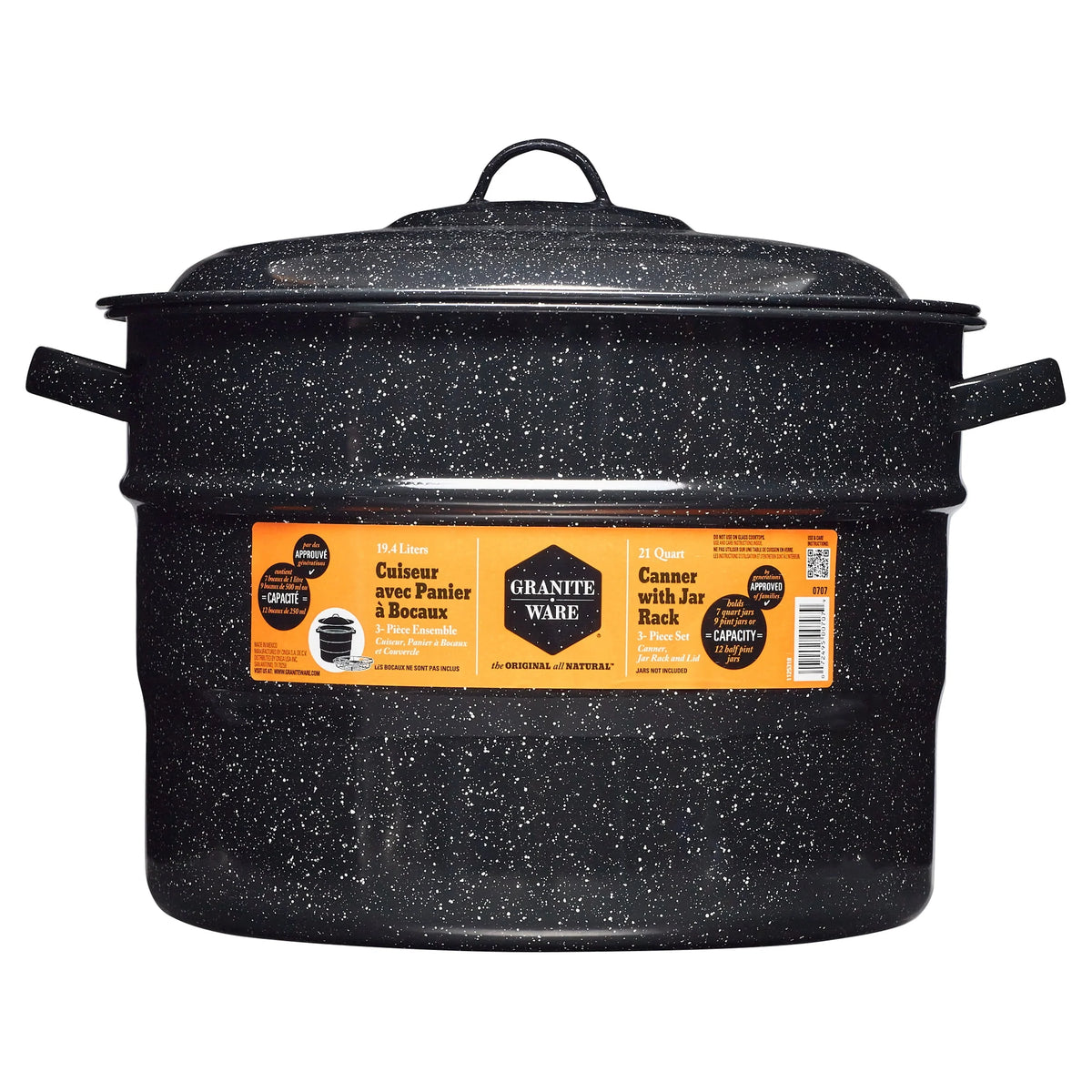 21.5-Quart Water Bath Canner with Jar Rack Q499648