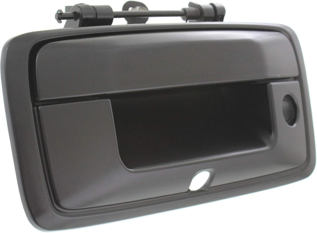 Primed Black Tailgate Handle with Back Up Camera N3184