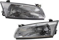 Headlight Assembly Pair for Toyota Camry 1997 1998 1999 Halogen W4232