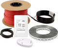 Electric Radiant Floor Heating Cable Set 20 Sqft with WiFi Programmable Thermostat P882937