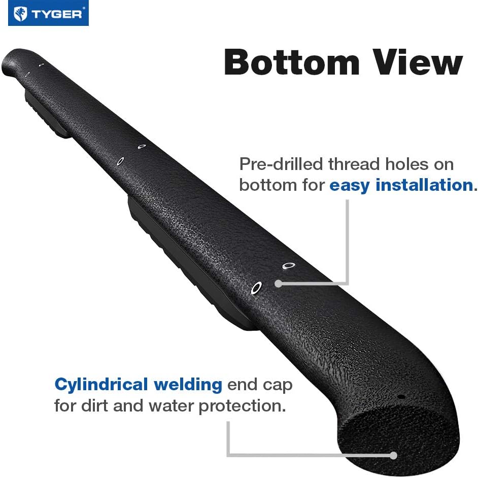 Textured Black Side Step Nerf Bars M784072