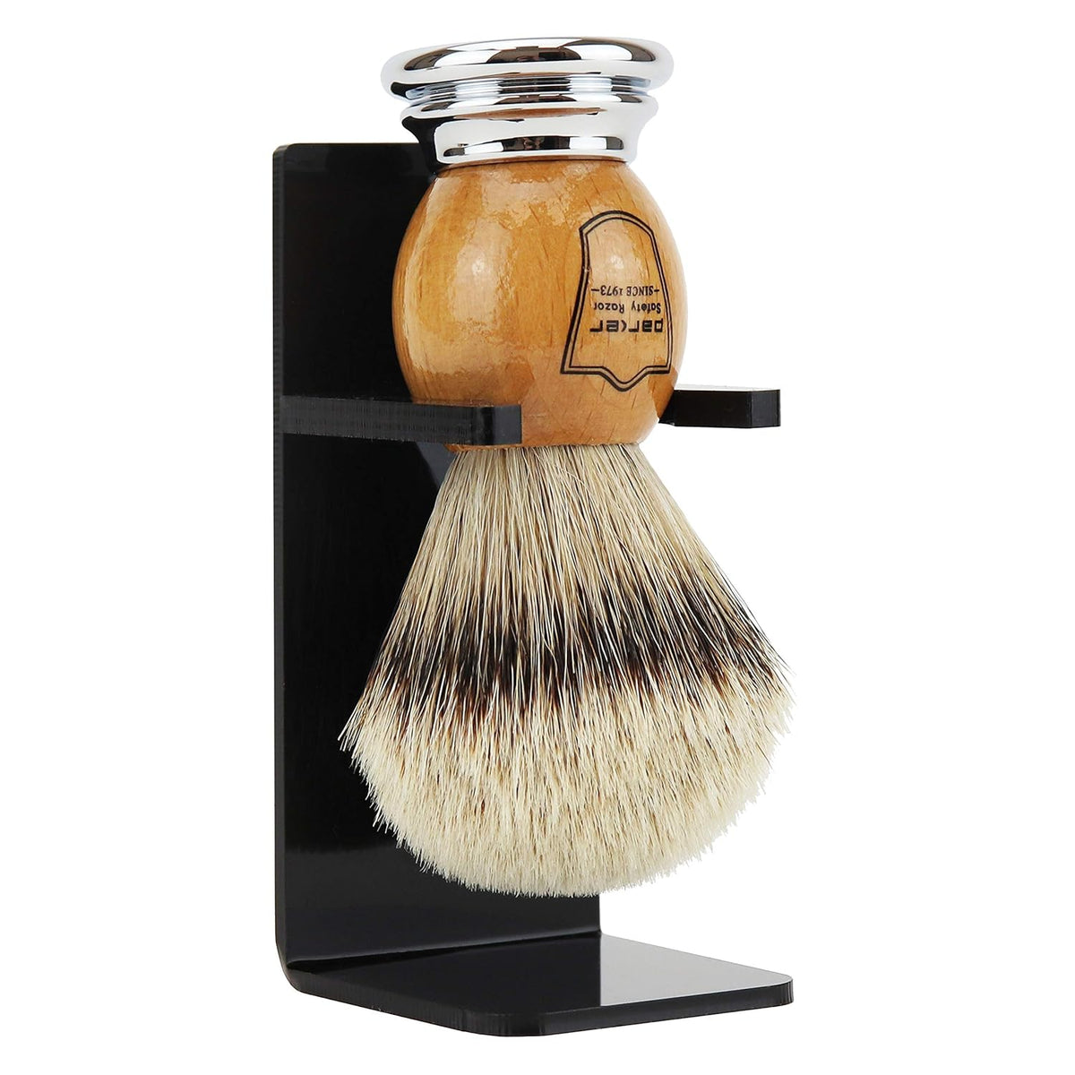 Silvertip Badger Shaving Brush with Stand, Pack of 2 E2142