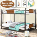 Full over Full Metal Bunk Beds A987389