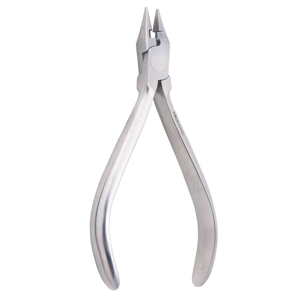 Stainless Steel Bird Beak Pliers with Cutter 5 inch Pack of 2 I9071