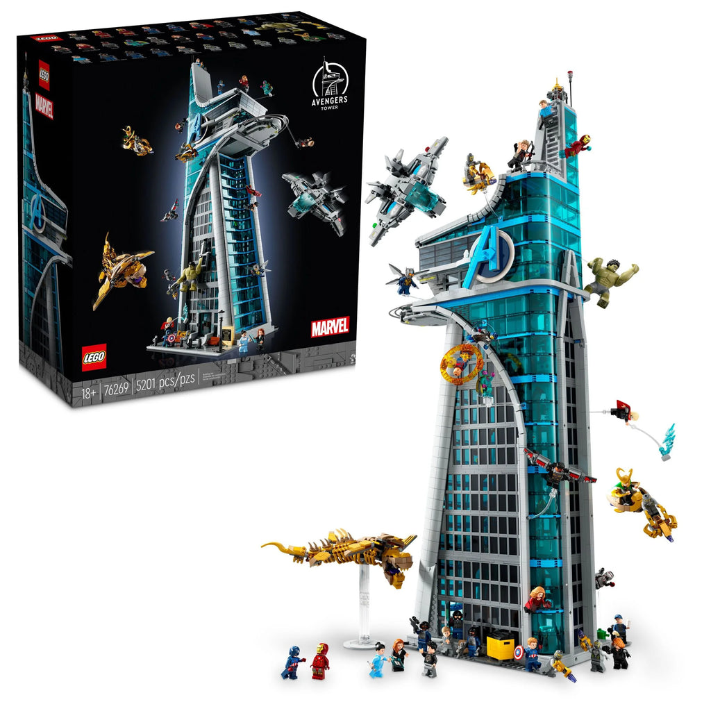 Avengers Tower Building Kit with 31 Figures C250320