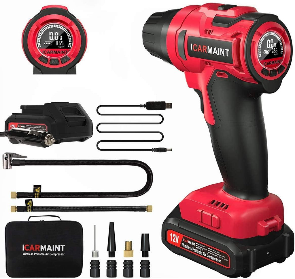 Portable 12V 140 PSI Tire Inflator Air Compressor I46996