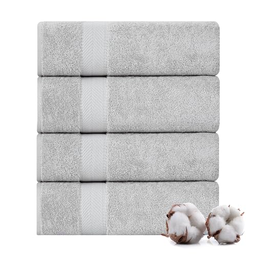 6 Pcs 100% Turkish Cotton Bath Towel Set Green N33979