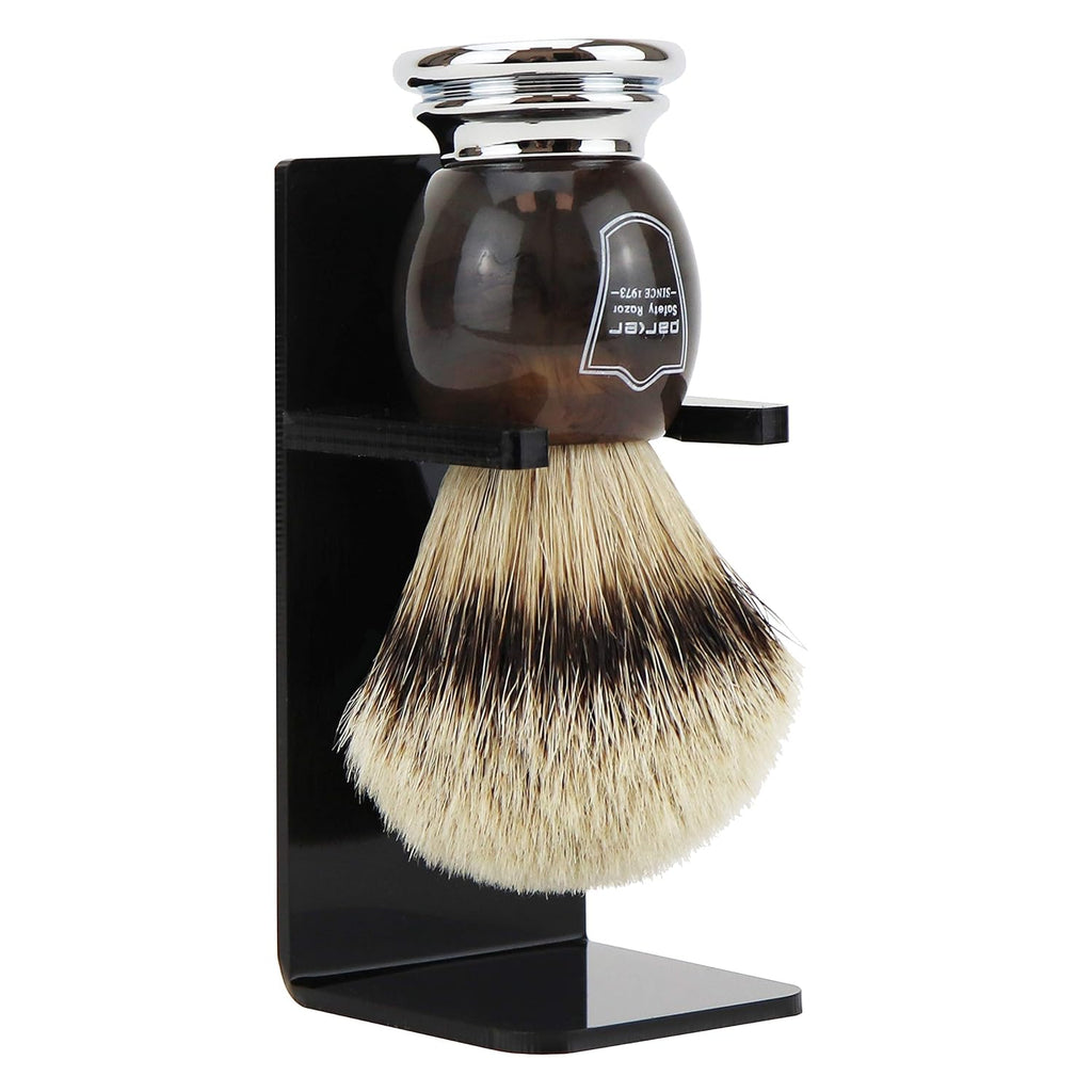 Silvertip Badger Shaving Brush with Stand, Pack of 2 E2142