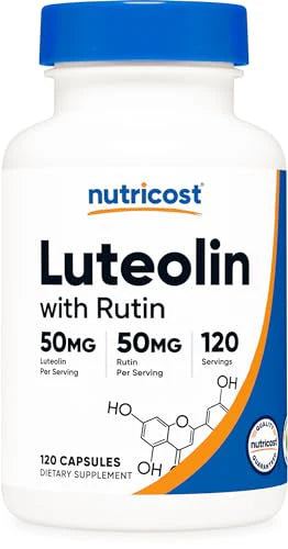 Luteolin with Rutin Complex 100mg 120 Capsules Vegetarian R447640