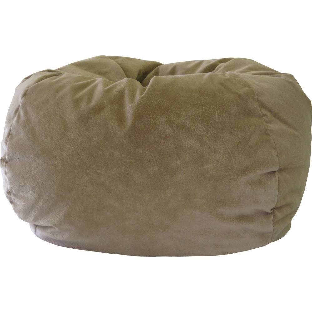Blue Small Micro Suede Bean Bag Chair J517