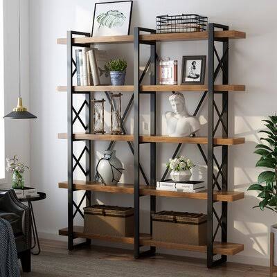 Metal Etagere Bookcase W197051