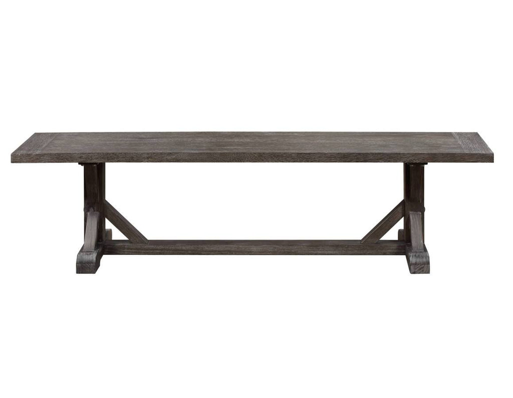 Charcoal Gray Dining Bench S99164