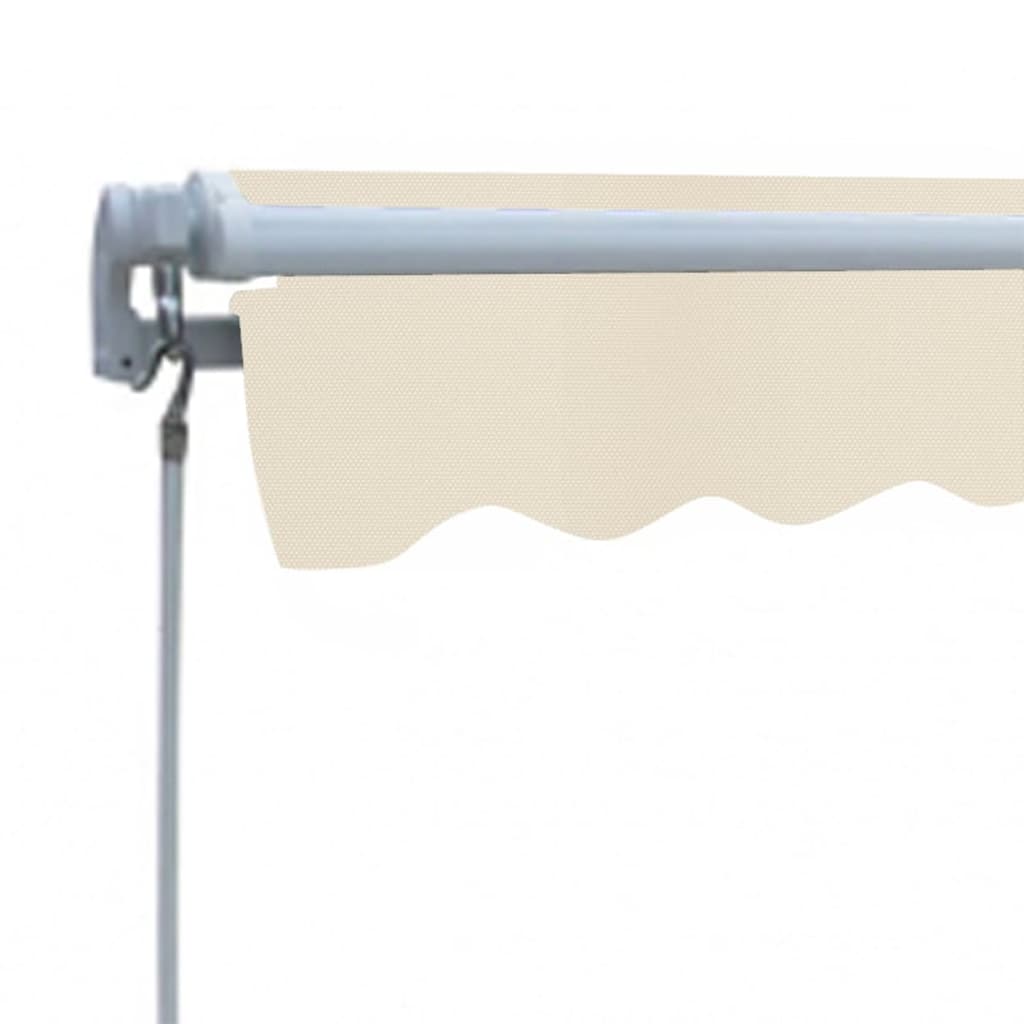 Folding Awning Manual Operated 118.1" Cream Z503