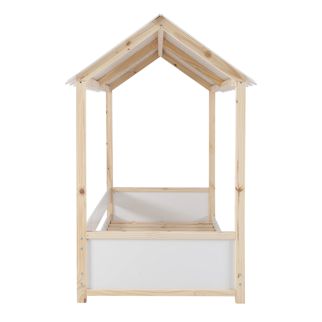 White Twin Kid's Bed V303