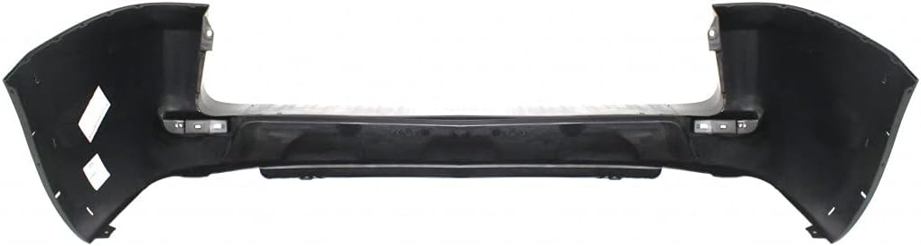 Rear Primed Bumper Cover with Flare Hole and Bumper Extension C2103